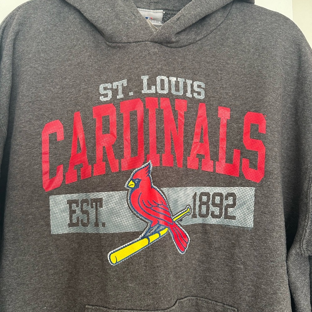 Vintage St. Louis Cardinals Hoodie Sweatshirt Baseball
